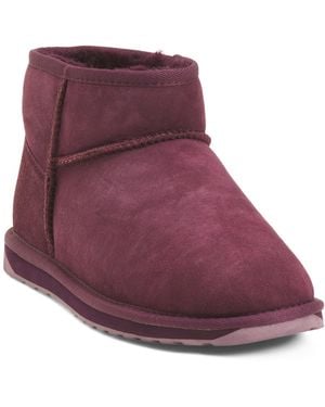 TJ Maxx Suede Stinger Booties For - Purple