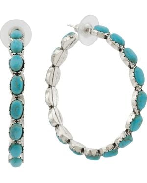 TJ Maxx Hoop Earrings - Blue