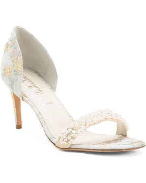 TJ Maxx Cappy Heels For Leather - Natural