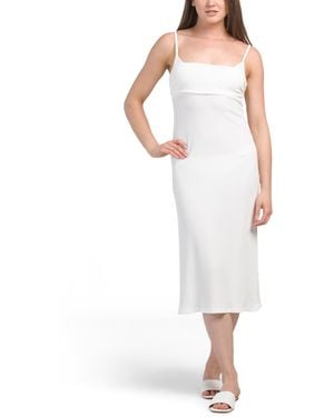 TJ Maxx Manaia Dress For Modal/Cotton - White