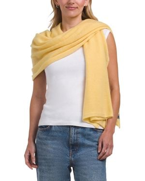TJ Maxx Cashmere Wrap Jersey Scarf For - Blue