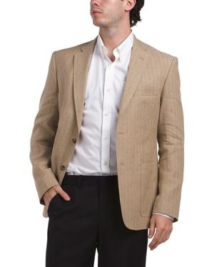 TJ Maxx Linen Blend Sport Coat For Cotton/Linen - Natural