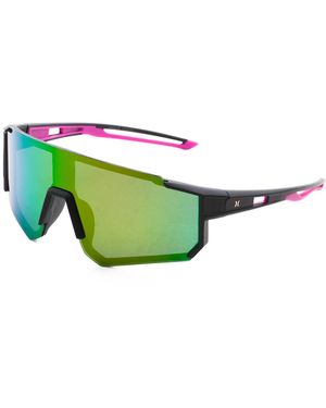 TJ Maxx 135Mm Semi Rim Shield Sunglasses For - Green