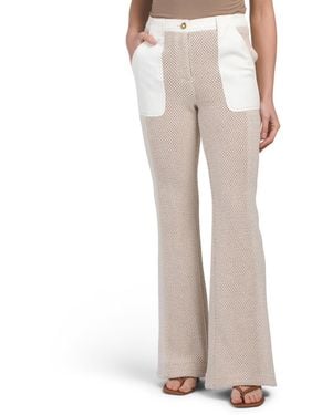 TJ Maxx Jaime Pants For Cotton/Polyester - Natural