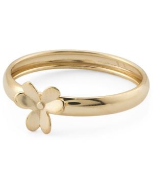 TJ Maxx 10Kt Petite Flower Ring For - White