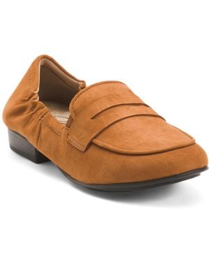 TJ Maxx Suede Trish Loafers For - Brown