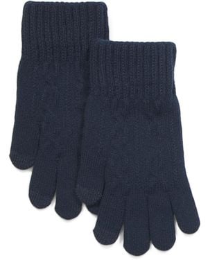 TJ Maxx Frosty Touch Gloves, Polyester - Blue