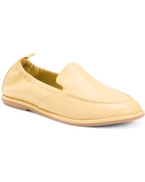 TJ Maxx Leather Loafers For - Natural