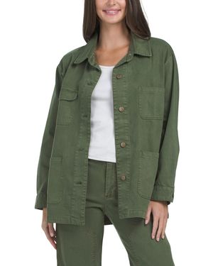 TJ Maxx Charlie Chore Jacket, Cotton - Green