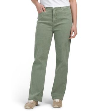 TJ Maxx High Rise Jeans For Spandex/Cotton - Green