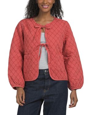 TJ Maxx Aria Jacket For Cotton/Polyester - Red