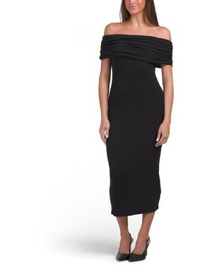 TJ Maxx Celine Dress For Spandex/Polyester/Rayon - Black