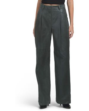 TJ Maxx Leather Pants - Gray