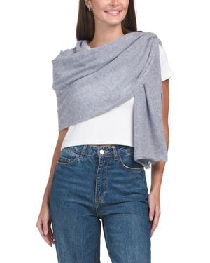 TJ Maxx Cashmere Wrap Scarf For - Blue