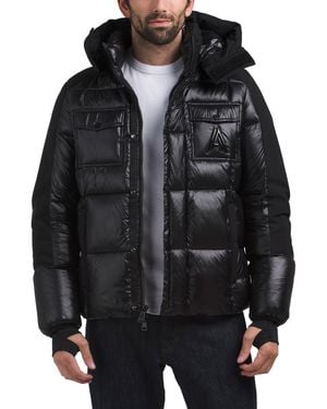 TJ Maxx Chambery Expedition Parka Puffer For Polyester - Black
