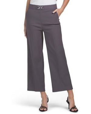 TJ Maxx Luxe Ankle Pants For Nylon/Spandex/Rayon - Blue