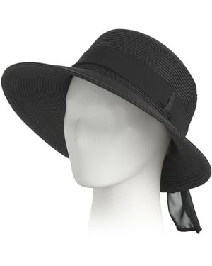 TJ Maxx Upf 50 Crochet Bucket Hat For - Black
