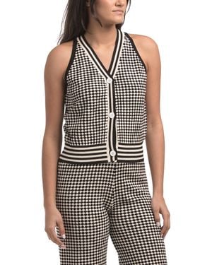 TJ Maxx Knit Vest For Polyester/Viscose - Blue
