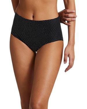 TJ Maxx Party Starter High Rise Bikini For Nylon - Black