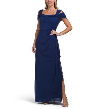 backless dress for women Savanna Designer Long Online – Ordinaree sleeve_type:Strapless Style:V Neck Sleeveless Farm Rio Richelieu Embroidered