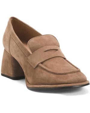 TJ Maxx Suede Viviana Heels For - Brown