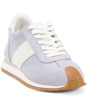 TJ Maxx Leather And Suede Lilith Sneakers For Leather/Suede - White
