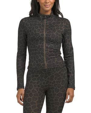 TJ Maxx Butter Soft Jacket For Spandex/Polyester - Black