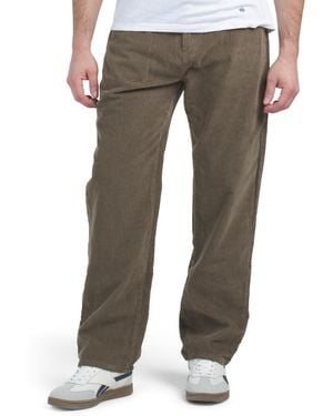 TJ Maxx Landers Corduroy Pants For Cotton - Gray