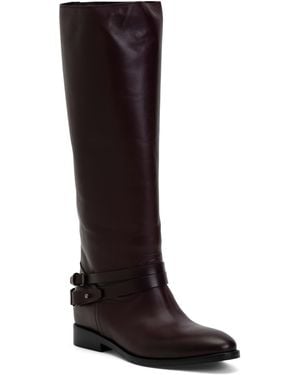 TJ Maxx Leather Josiee Tall Shaft Boots For - Brown