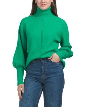TJ Maxx Turtleneck Sweater, Acrylic - Green