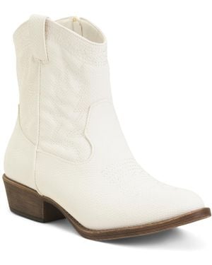 TJ Maxx Pistol Western Boots For - White