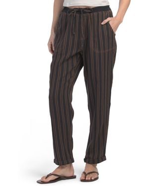 TJ Maxx Cena Cropped Pants For Cotton - Gray