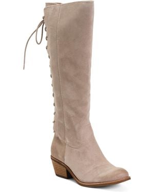 TJ Maxx Suede Sharnell Heel Boots For Leather/Suede - Multicolor