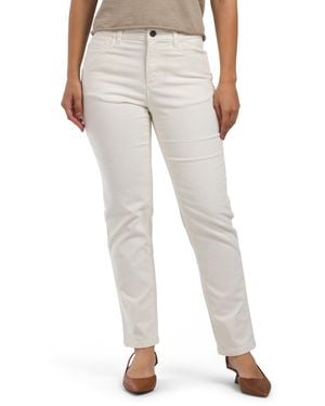 TJ Maxx Slim Fit 5 Pocket Corduroy Stretch Pants For Cotton/Polyester - Multicolor