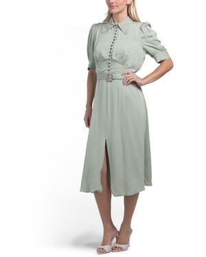 TJ Maxx Dr Amor Dress For Polyester/Viscose - Green