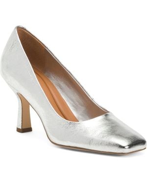 TJ Maxx Leather Aela Pumps For - White