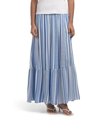 TJ Maxx Vivian Skirt For Rayon - Blue