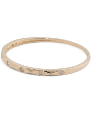 TJ Maxx 14Kt Textured Diamond Sprinkle Band Ring, Diamond - Multicolor