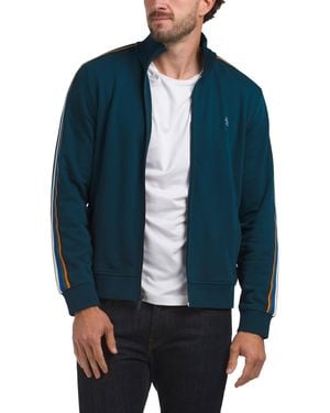 TJ Maxx Fleece Track Jacket For Cotton/Polyester - Blue