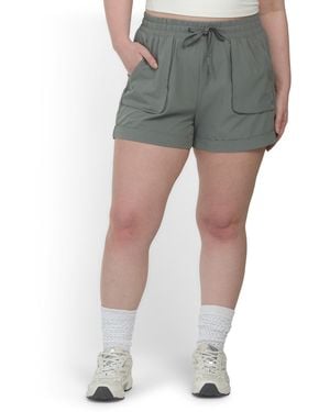 TJ Maxx Expedition Woven Shorts, Spandex/Polyester - Gray