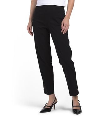 TJ Maxx Super Stretch Slim Ankle Pants For Nylon/Spandex/Rayon - Black