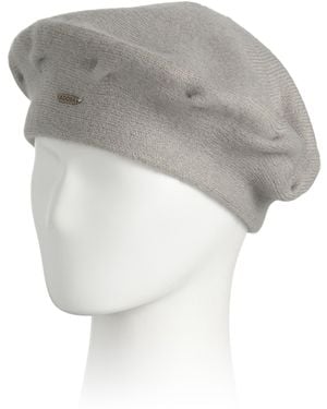 TJ Maxx Wool Blend Soft Beret For Polyester/Wool - Gray
