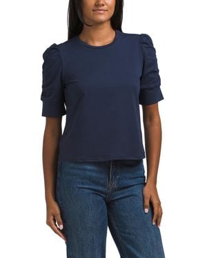 TJ Maxx Skippy Top For Spandex/Cotton/Polyester - Blue