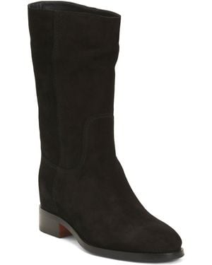 TJ Maxx Suede Mid Rise Boots For - Black