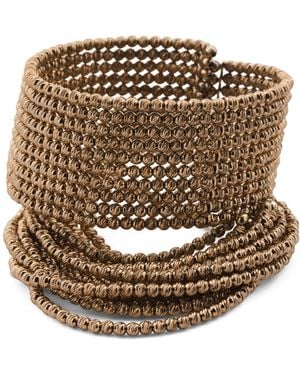 TJ Maxx Beaded Statement Cuff Bracelet For - Brown