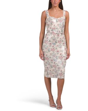 tj maxx midi dress TJ Maxx Midi Dress For Cotton/Polyester in White