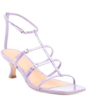 TJ Maxx Patent Leather Sia Cage Sandals For - Pink