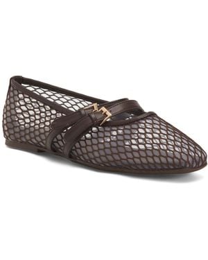 TJ Maxx Mossy Woven Ballet Flats For - Brown