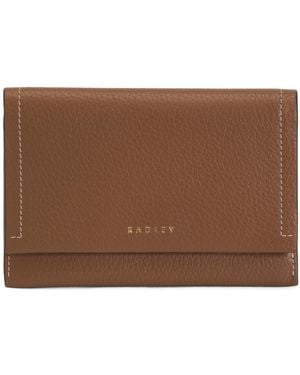 TJ Maxx Leather Oak Street Medium Flap Over Wallet For Leather - Brown