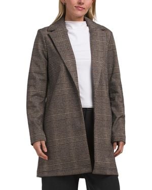 TJ Maxx Relaxed Topper Blazer, Spandex/Polyester/Rayon - Gray